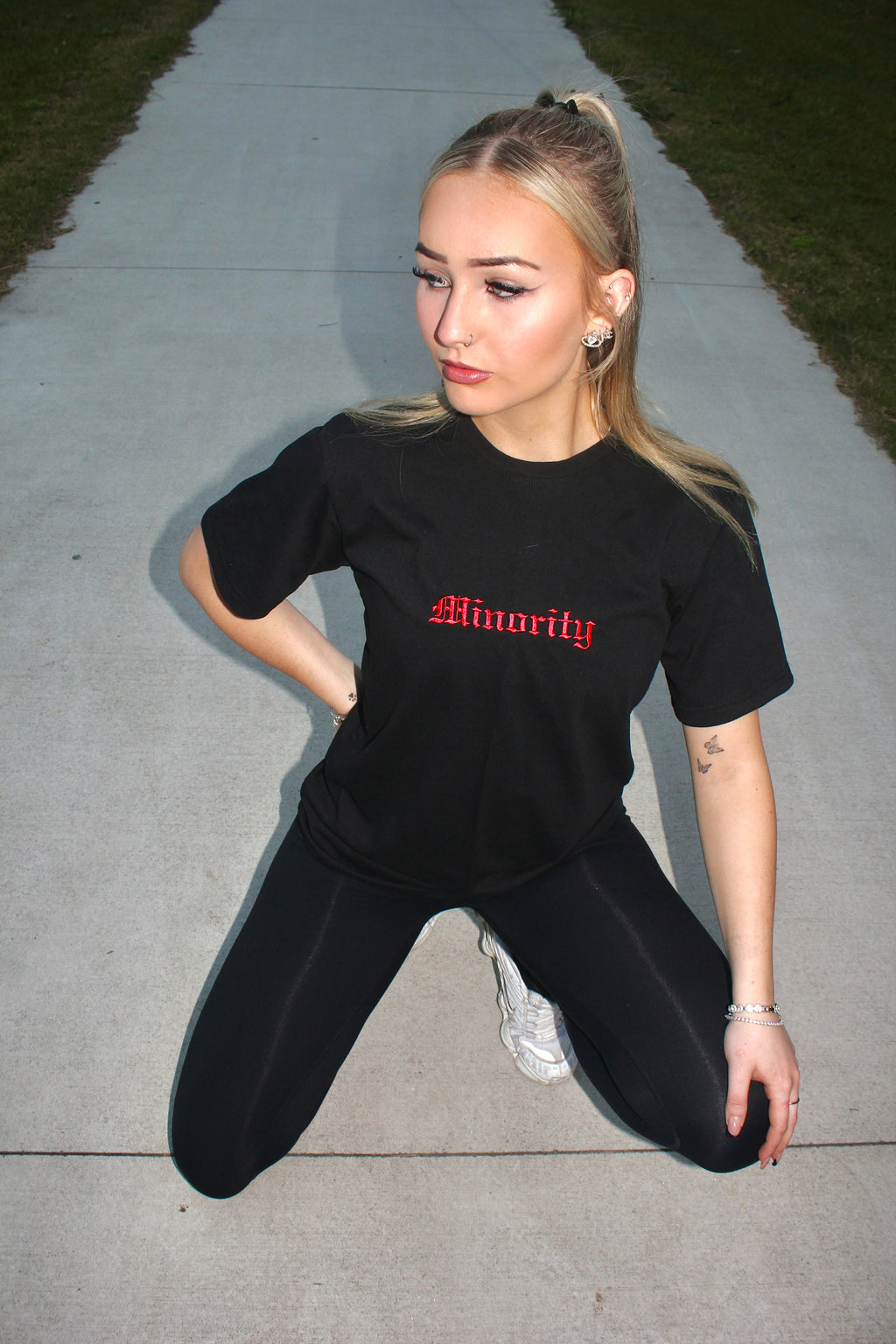 Minority red embroidery